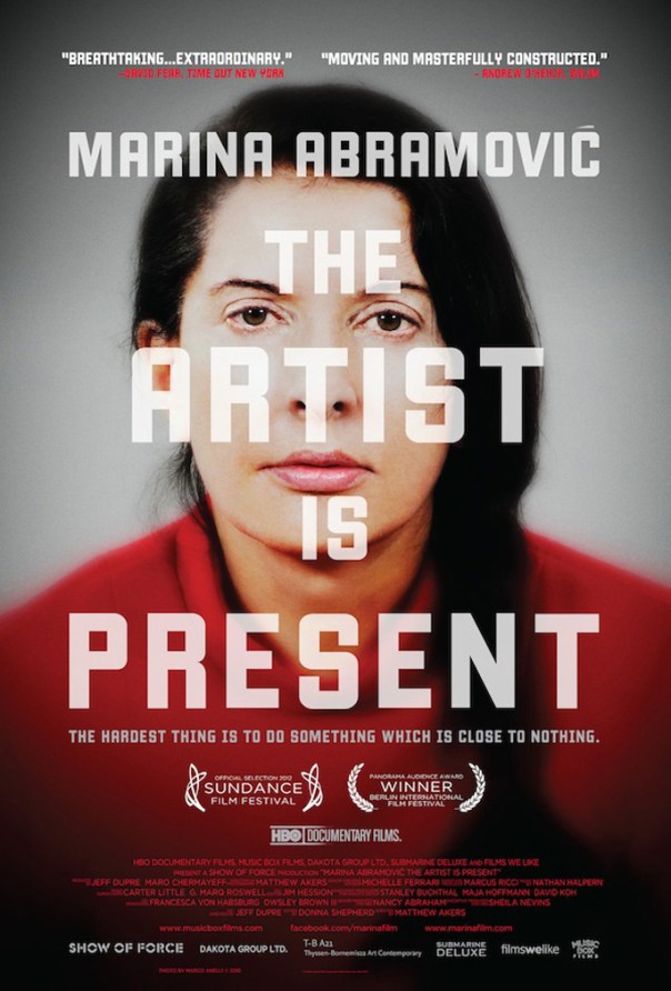 Marina Abramovic The Artist is Present poster