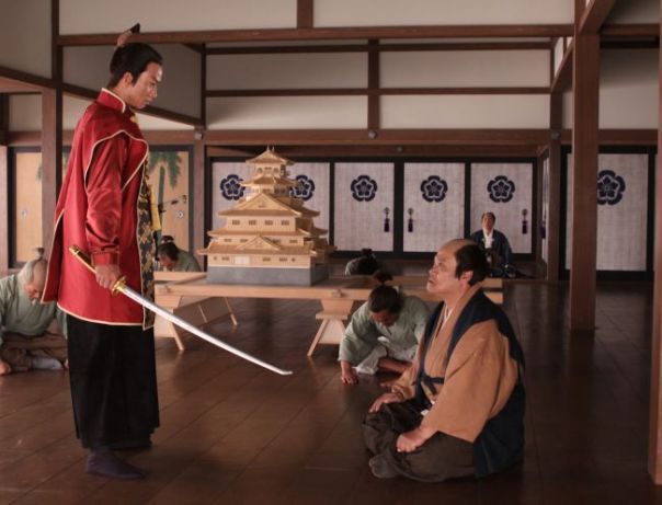 Castle Under Fiery Skies