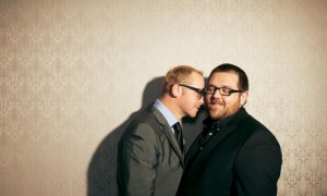 True bromance: Simon Pegg and Nick Frost