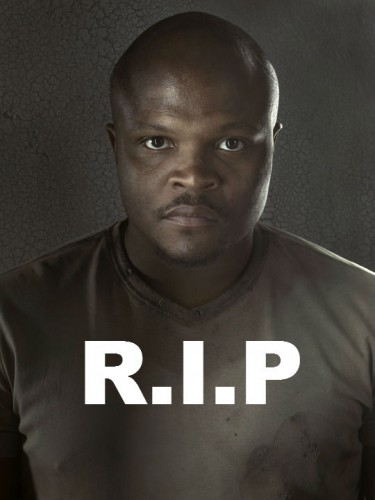 What’s that, T-Dog? The banal inevitability of your death wrong-footed viewers into thinking that particular episode’s shocks were all done, making Lori’s exit minutes later even *more* powerful? Proving that TWD may be at last be on speaking-terms with effective storytelling? You may be on to something.