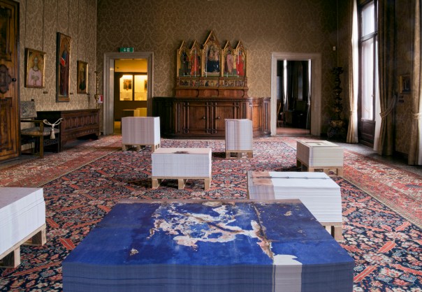 The Angola pavilion at the Palazzo Cini