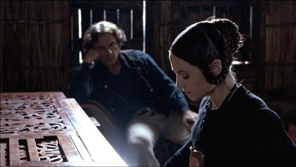 Harvey Keitel and Holly Hunter in The Piano