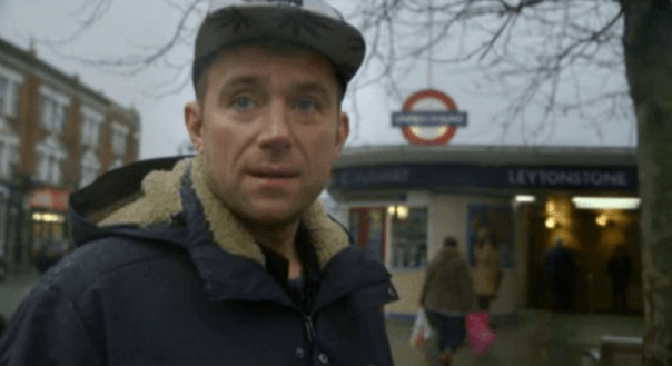 Damon worries that Alex and Graham have gone on to the demo without him. 