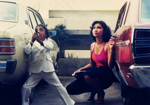 Weng Weng and friend in For Y’ur Height Only (featured in Machete Maidens Unleashed)