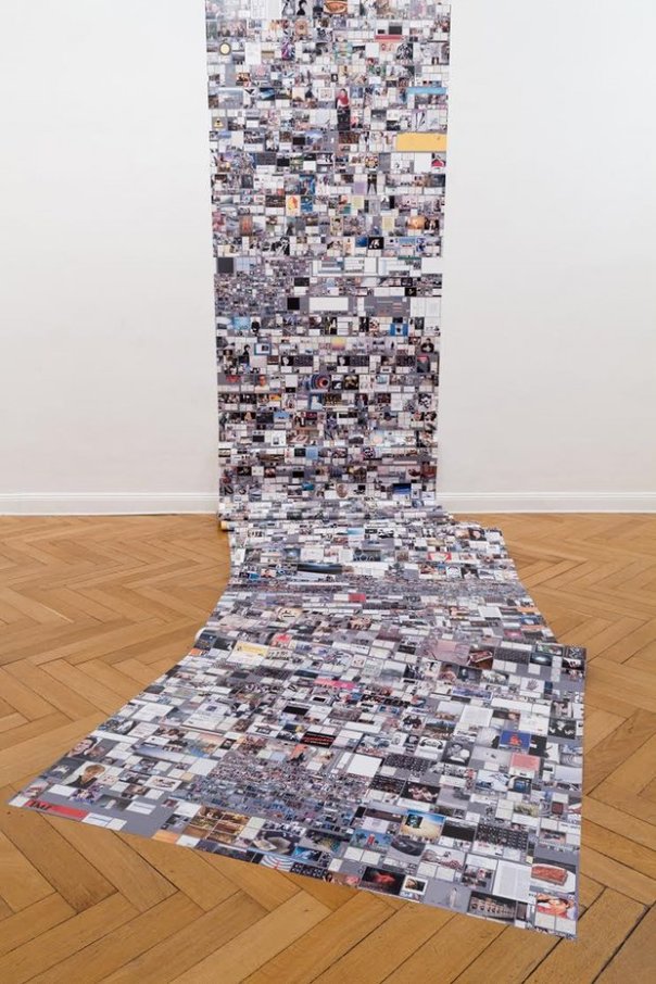 Evan Roth 'Self Portrait JULY 17, 2012'