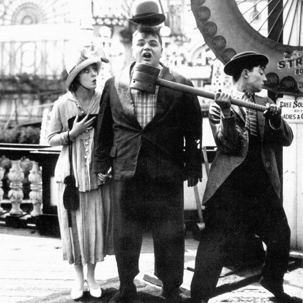 Roscoe "Fatty" Arbuckle and Buster Keaton in Coney Island
