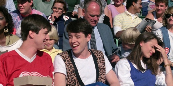 Alan Ruck, Matthew Broderick and Mia Sara in Ferris Bueller's Day Off