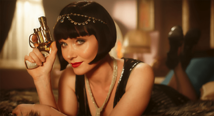 Miss Fisher does Pulp Fiction