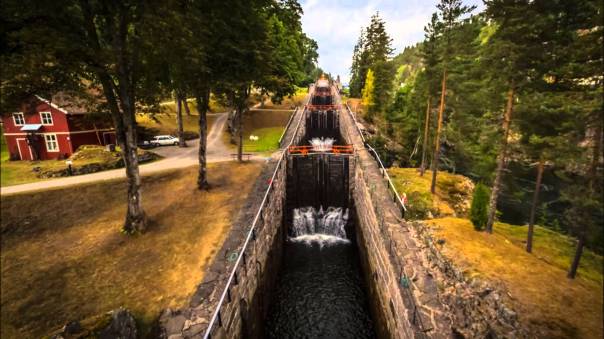 Vrangfoss, the canal lock equivalent of {insert title of most popular song from ‘Hamilton’ here}.